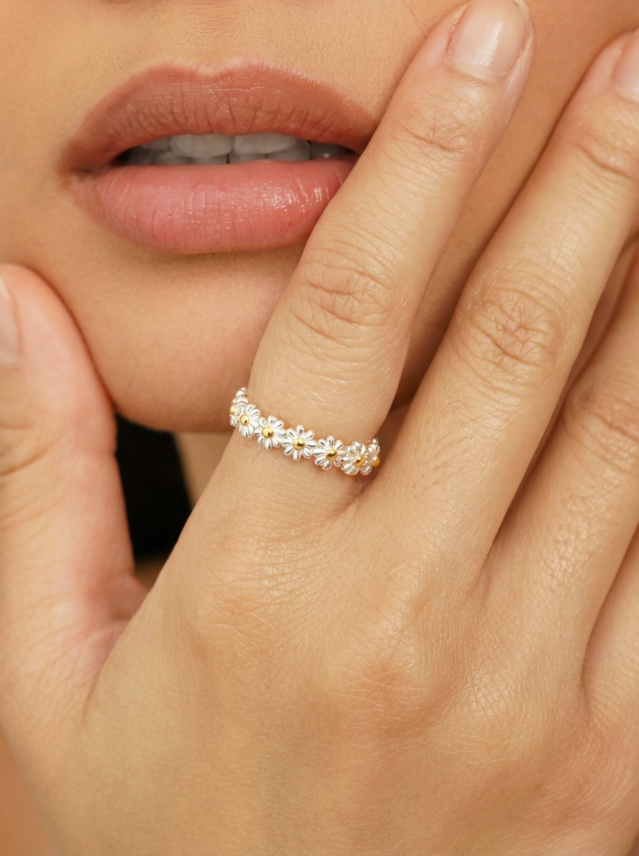 FIORI D'ORO | PIERŚCIONEK SZEPT PIĘKNA