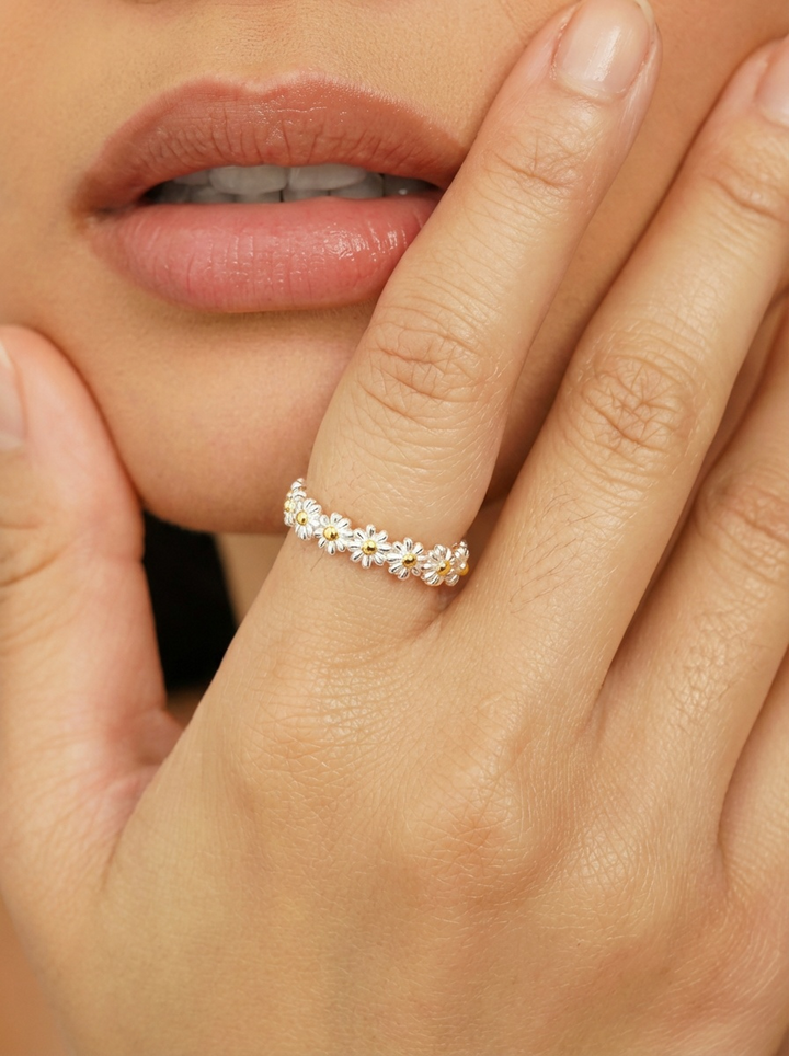 FIORI D'ORO | PIERŚCIONEK SZEPT PIĘKNA