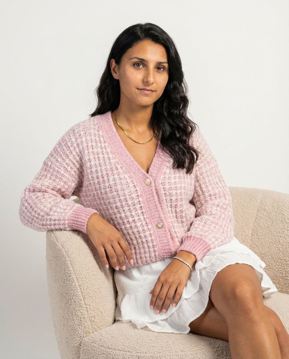 Amber Blush Cardigan