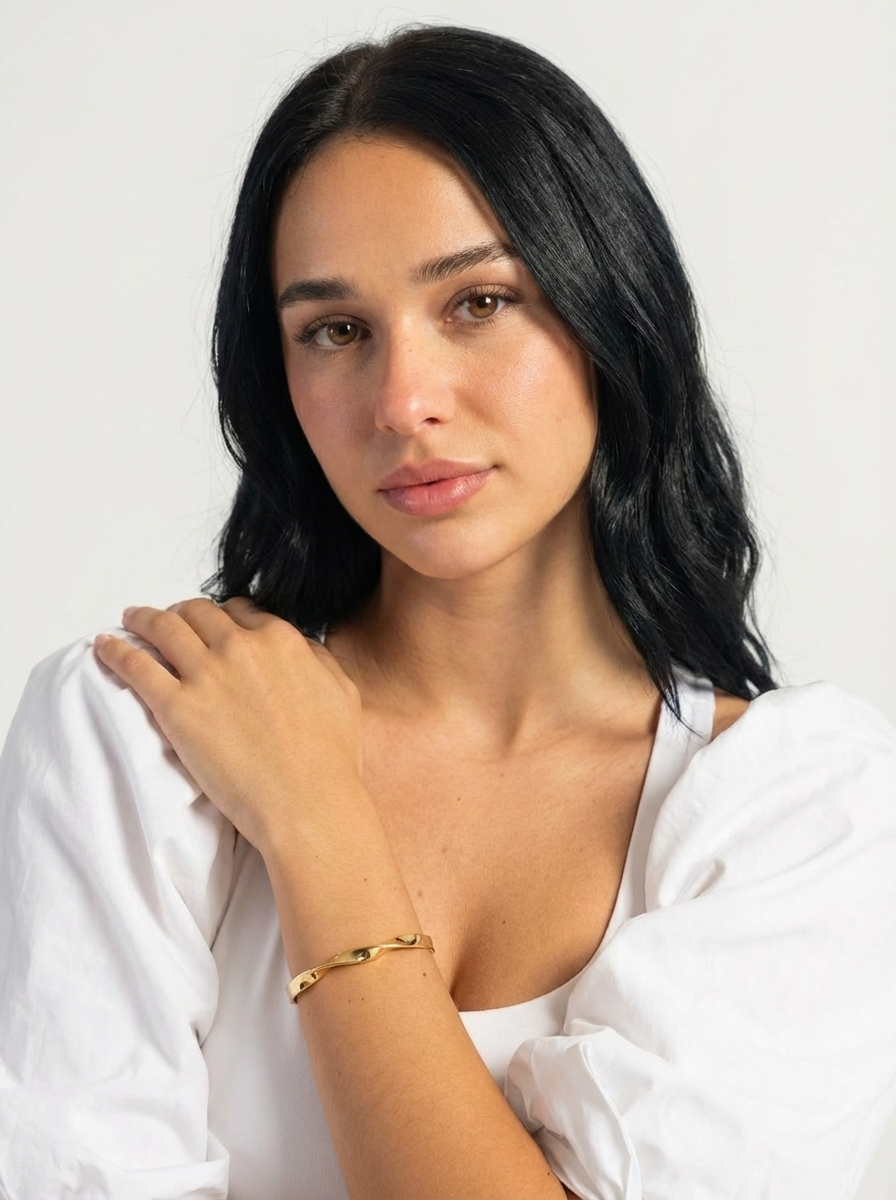 Adalyn | Bransoletka Złocona