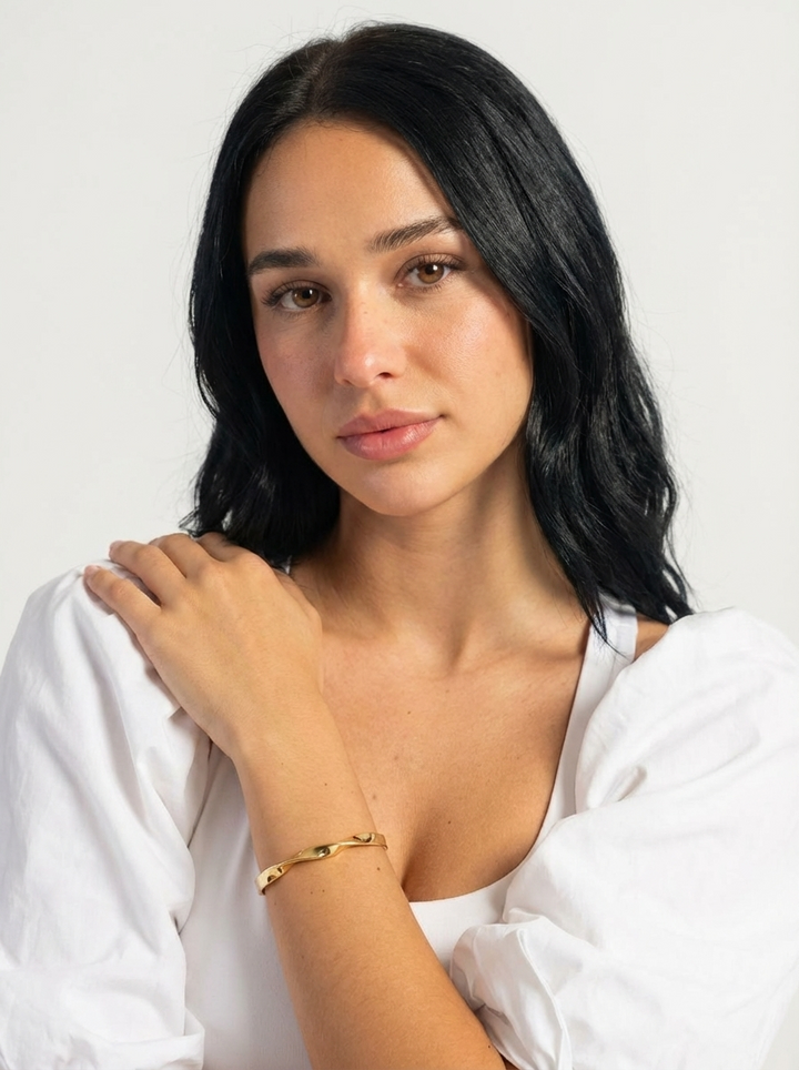 Adalyn | Bransoletka Złocona