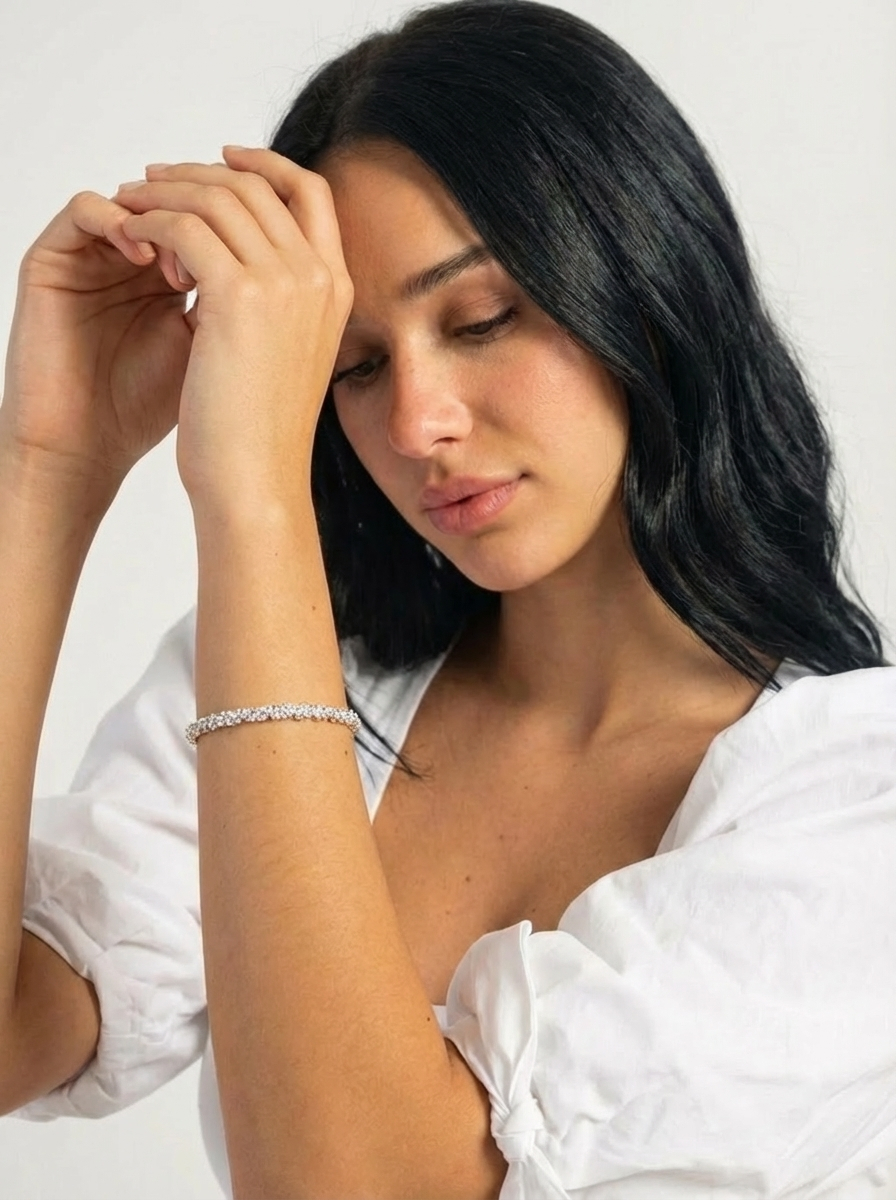 Lumière Tennis Bracelet